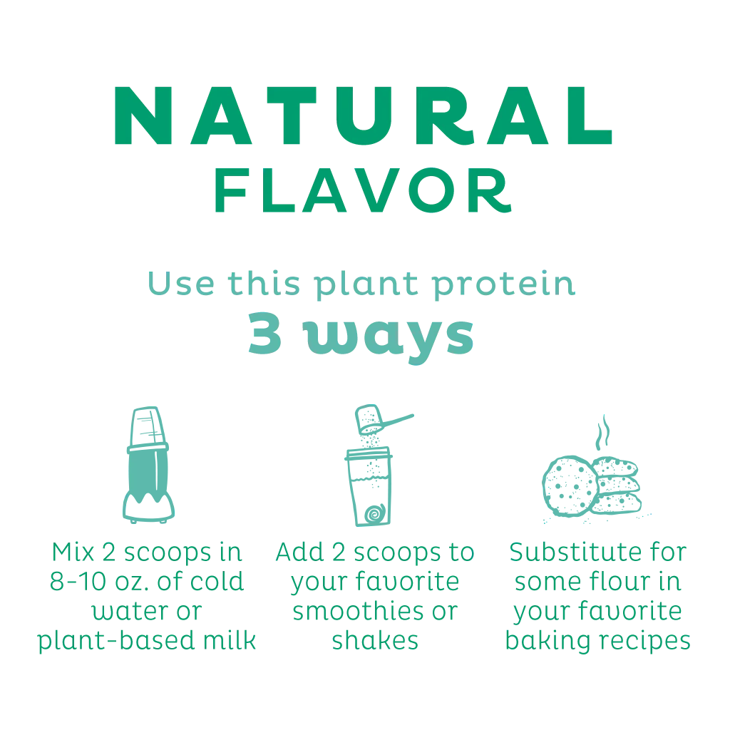 KOS Organic Plant Protein, Unflavored & Unsweetened, 20 Servings - Image 4