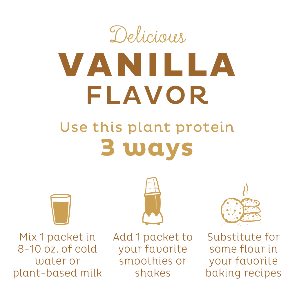KOS Organic Plant Protein, Vanilla, 12 Count - Image 5
