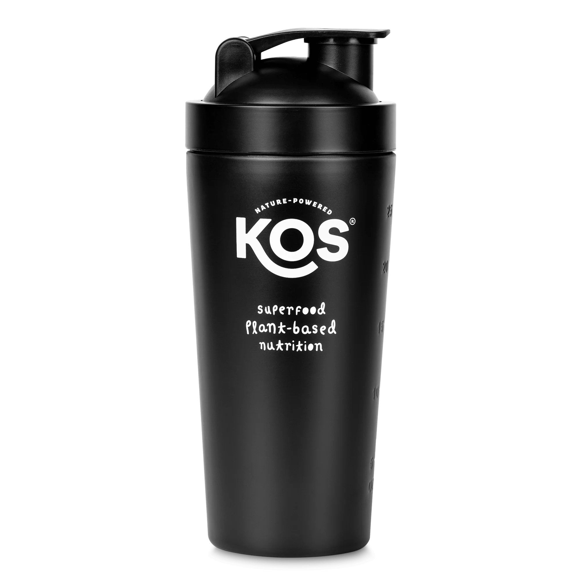 KOS Stainless Steel Shaker Bottle